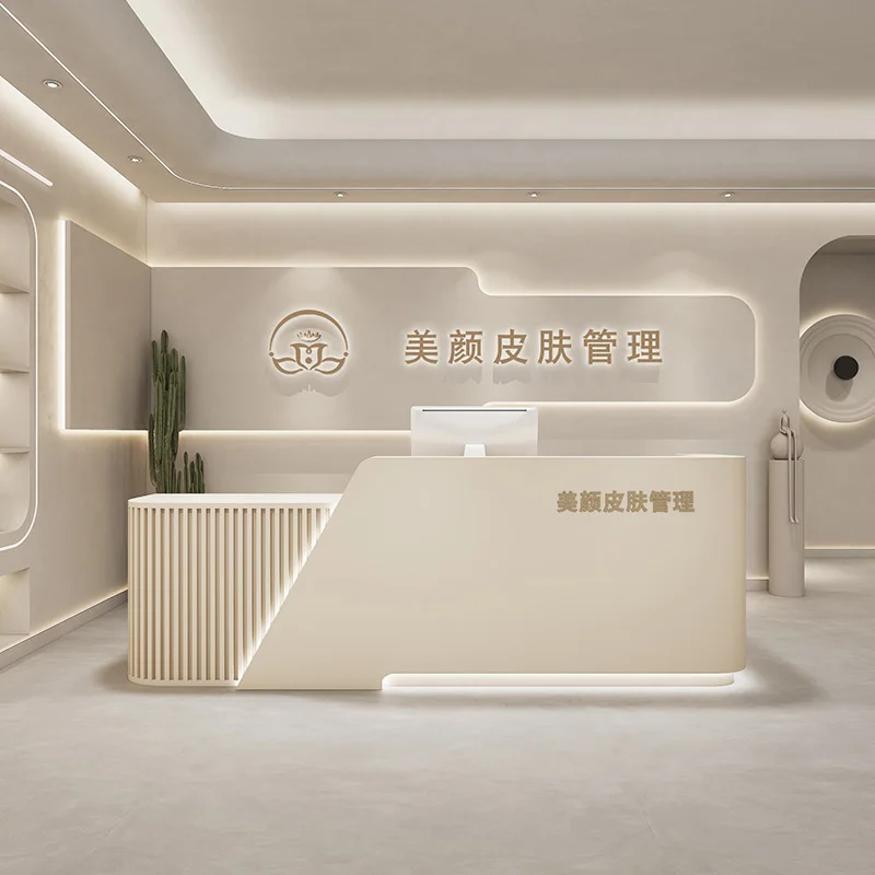 Стойка регистрации на приемнике стойка для медицинской выставки мебель подъезды