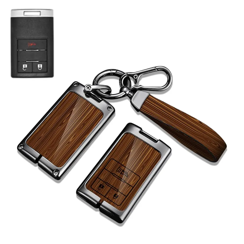 Чехол из сплава кожи 3 BTNS для брелока Corvette C7 2014-2019 Cadillac ATS CTS DTS XTS SRX STS Escalade 2008-2014 гг.