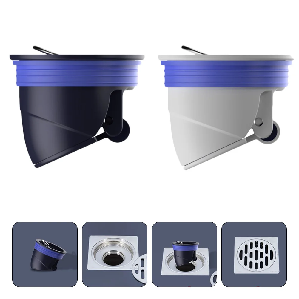 

2 Pcs Floor Drain Cover Floor Drain Core Strainer Floor Drain Cores Filter Toilet Floor Drain Core Abs Bathroom Floor Drain Core