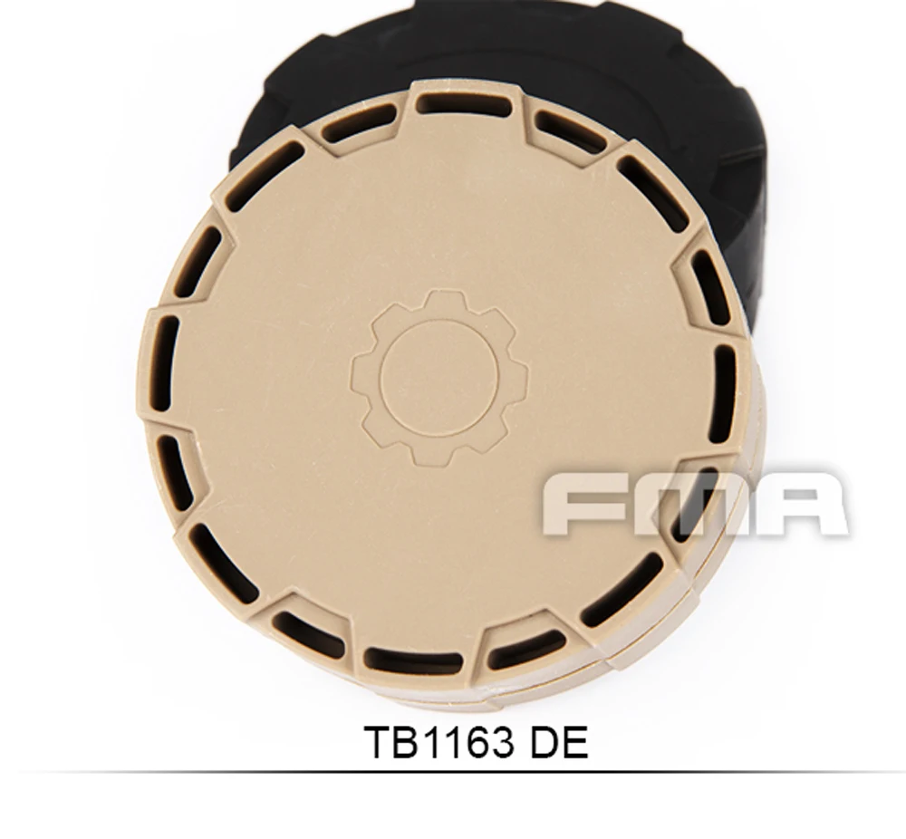 FMA шлем передач Wheel Аксессуар Коробка Для Хранения Чехол Lockout Dip Can TB1163-BK/DE | Спорт и