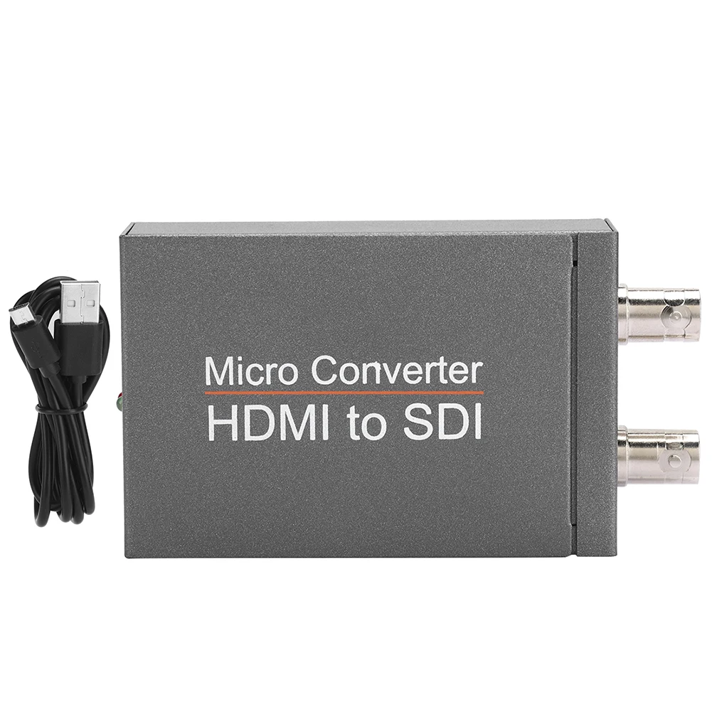 

Iron Shell Min HD to 2-Way SDI Converter HD to 3G-SDI/HD-SDI Broadcast Level High Definition Converter Converter