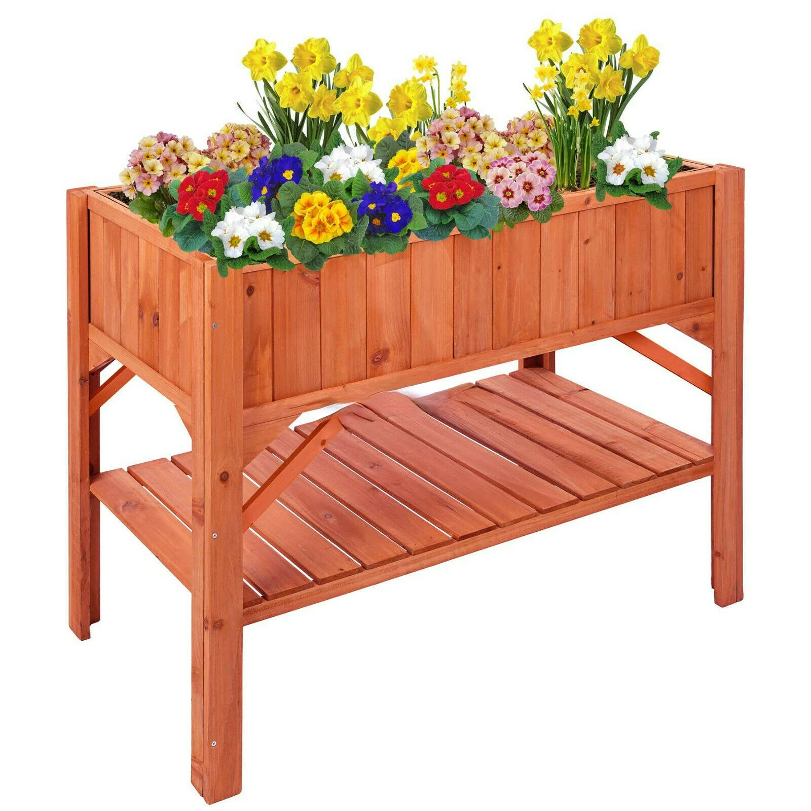 

Cheap Wood Raised Garden Bed Planter Box Outdoor Planter Stands With Greenhouse Top