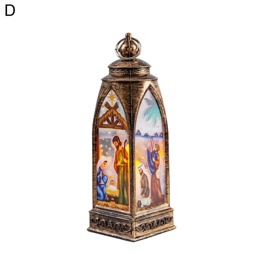 

Светильник декоративный энергосберегающий Рождественский фонарь Санта Клауса снеговика для вечерние