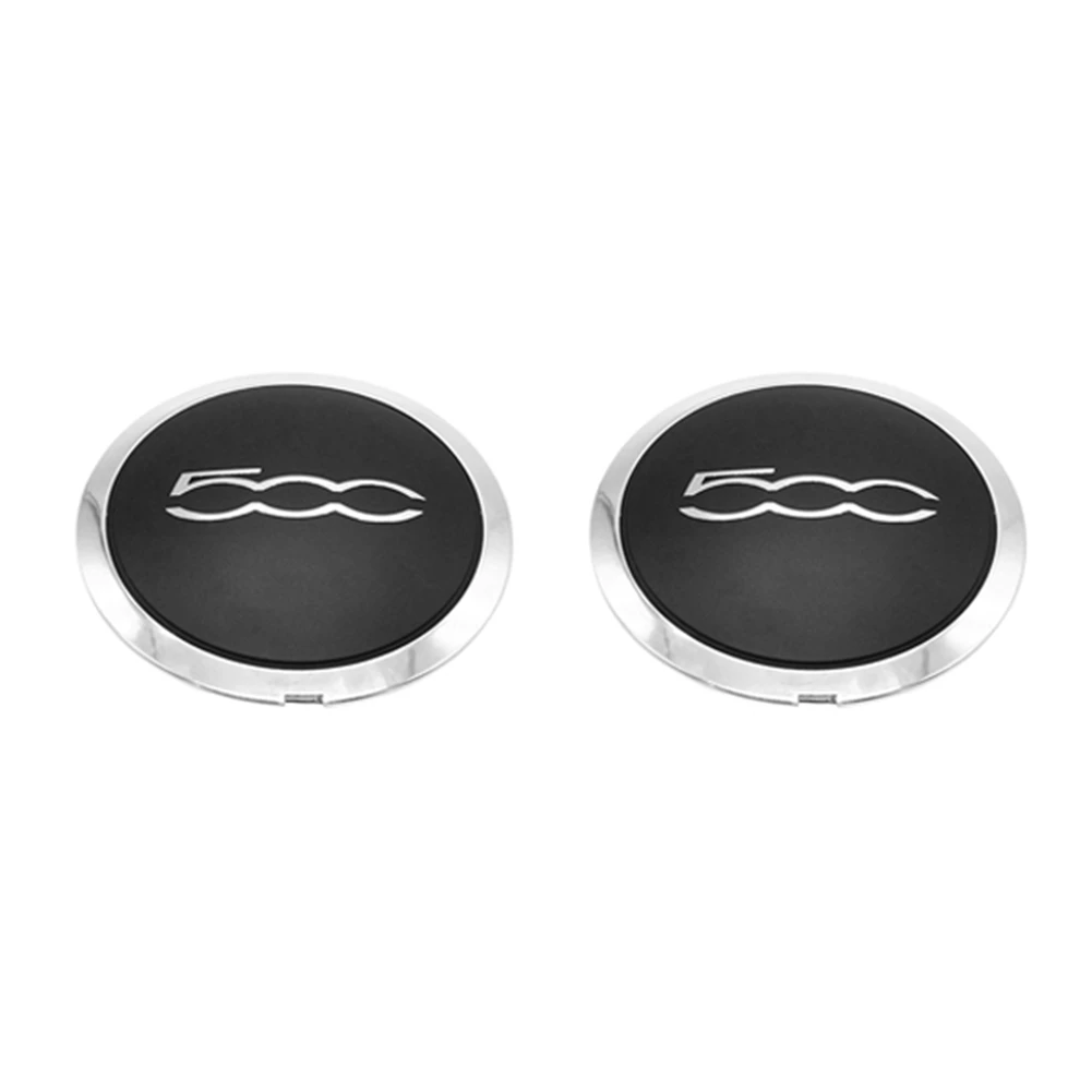 Колпачки для ступиц колес Fiat 133 Abarth 68078419AC 68078421AC 2 шт. 500 мм серебристые колпачки от