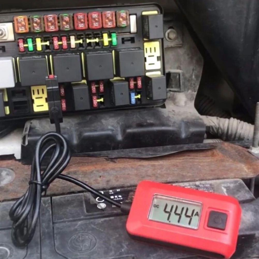 

0.01A~19.99A Vehicle Fault Detection AE150 12V 20A Car Circuit Fault Finding Fuse Galvanometer By Fuse Diagnostic Tool