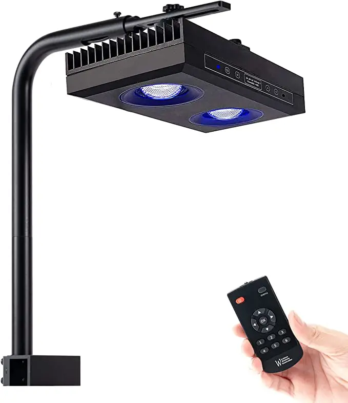 Фото Epochshine Aqua Star G5 Светодиодный светильник для аквариума 95 Вт Освещение для морской воды с восходом и закатом солнца для резервуара для морской воды Coral Reef №2