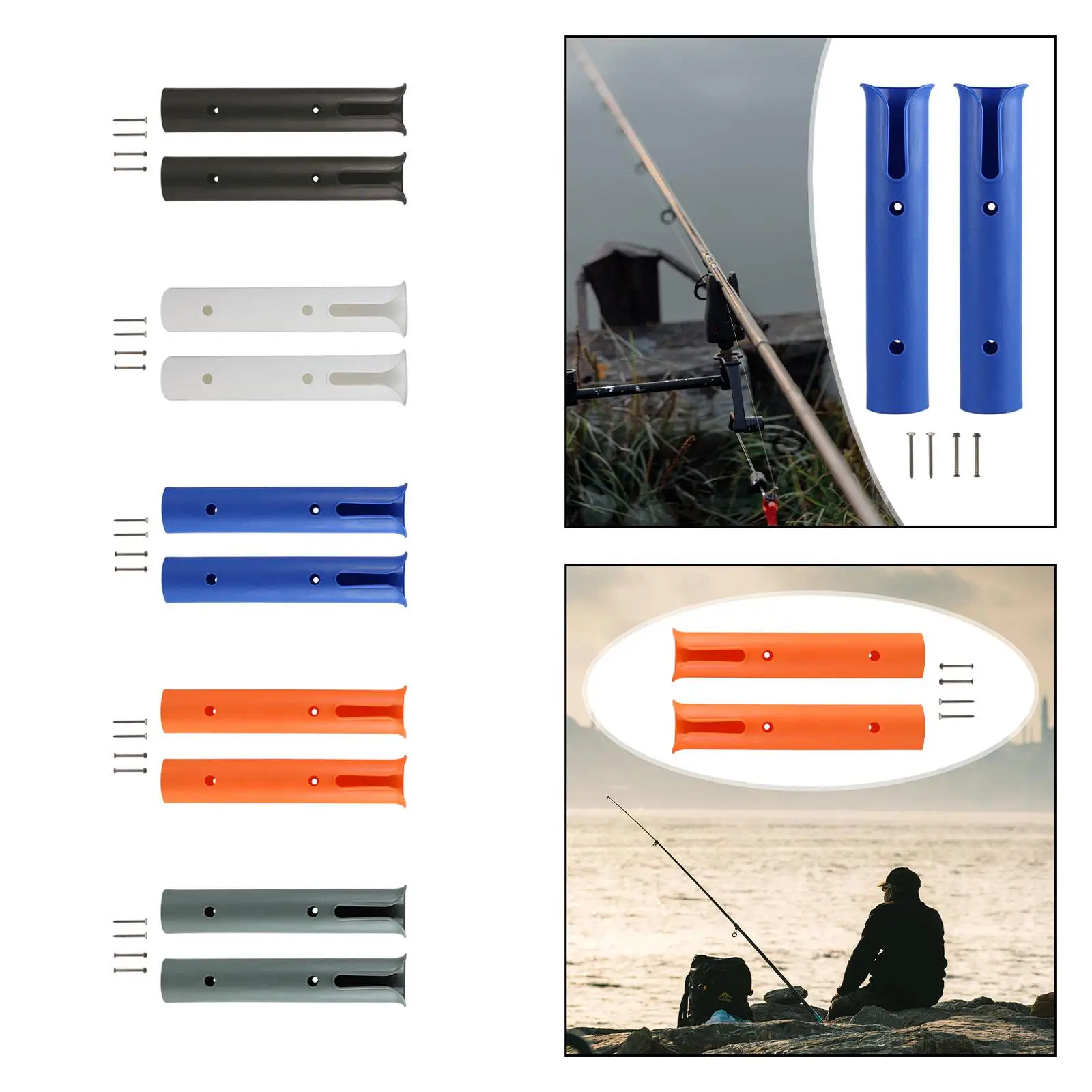 2x стойка для удочки поддержка практичный кронштейн держатель