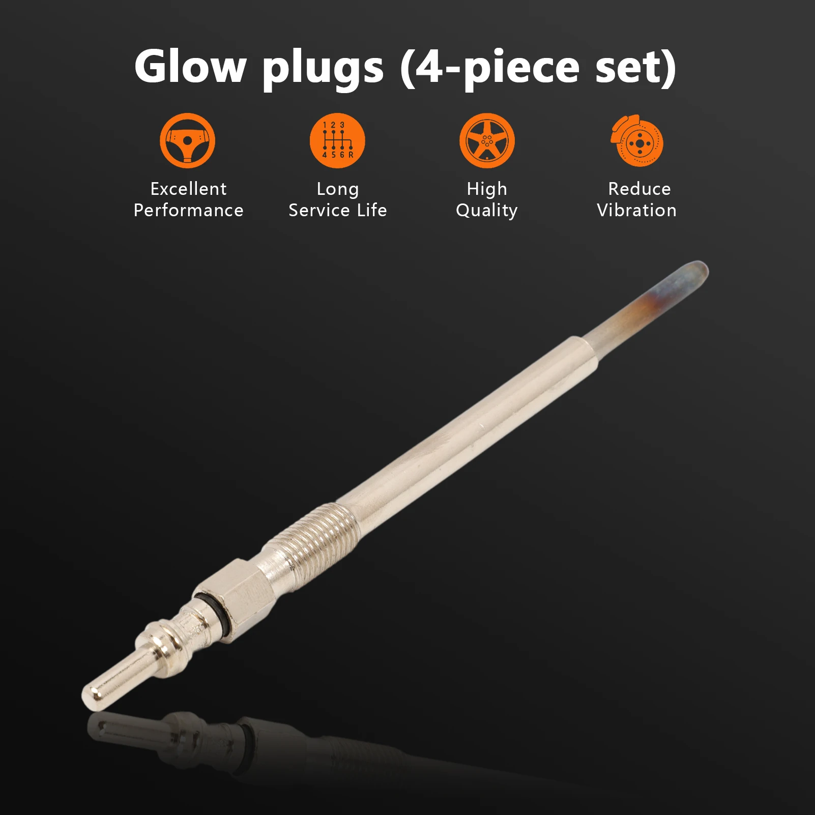 Патрон свечения 1.4hdi 1 6 Jtd TDCi для C-Max Fusion Fiesta Focus Cooper D 107 206 207 307 308 407 0100276012 GN056 0250204002 4