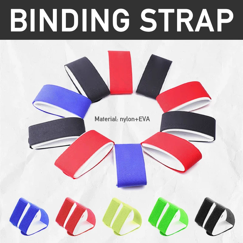 

New 10pcs Ski Strap Strap Holder Ski Snowboard Bag Carrier Nylon Hook and Loop Strap Holder Snowboarding Accessories