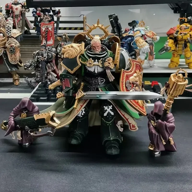 [В НАЛИЧИИ] JOYTOY 1/18 Warhammer 40k Dark Angels Primarch Lion Фигурка Эль‘Jonson Movability Soldier Figurine Collect Gifts