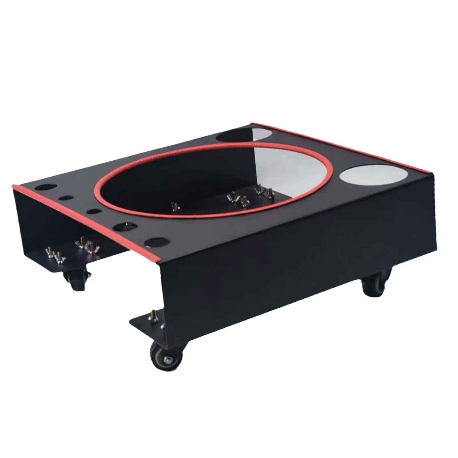 Тележка-ведро с 4 поворотными роликами 15 7x15 7x6 3 дюйма