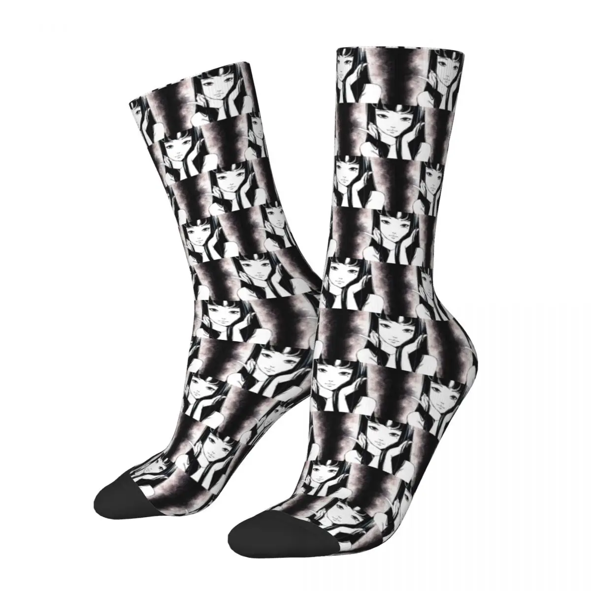 

Tomie Junji Ito Tomie Kawakami Socks Male Mens Women Autumn Stockings Hip Hop