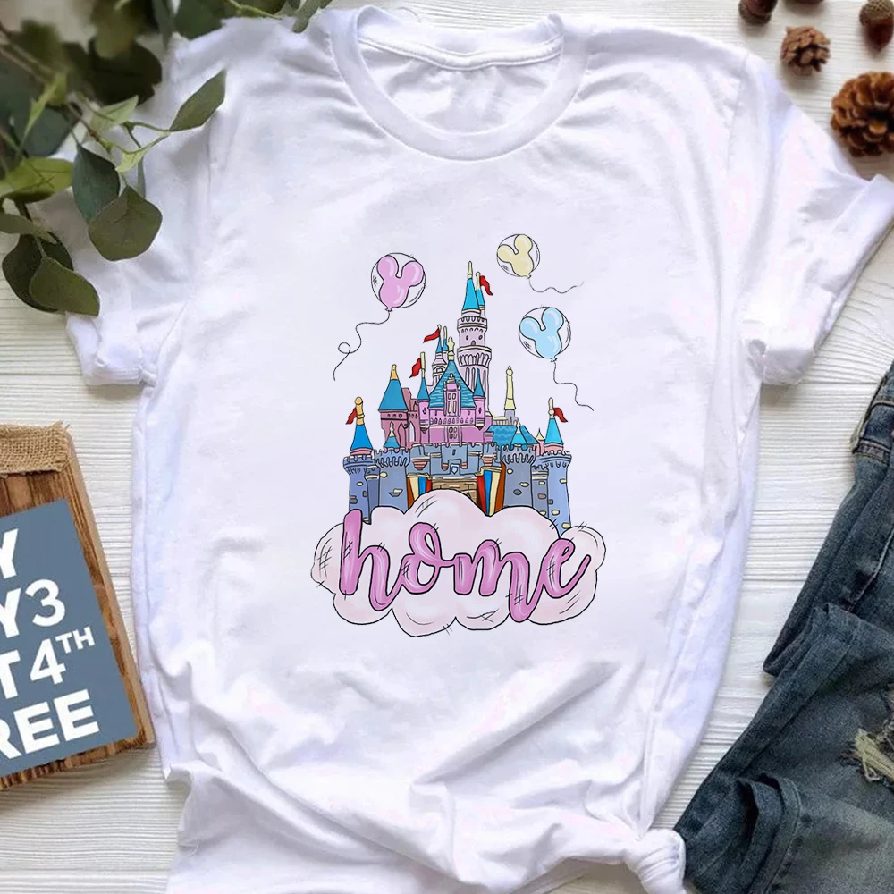 

Modern Street Funny Tops Disney T Shirt Women Summer New Products Creativity Tshirt Color Mickey Harajuku Style Trendy T-shirt