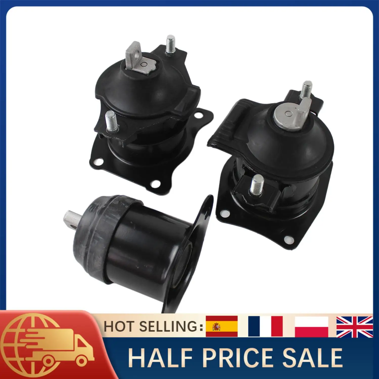 

Передняя правая задняя опора двигателя, комплект из 3 штук для Honda Accord 2003-2007 3.0L и Acura TL 2004-2006 3,2L, автоматическая коробка передач