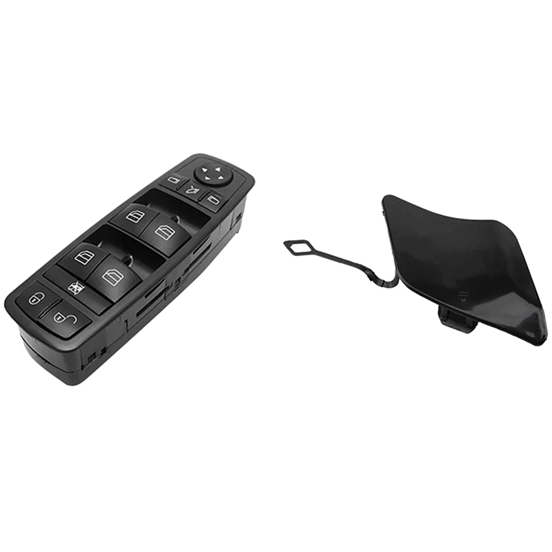 

2 шт., автомобильные аксессуары: 1 переключатель электрического стекла и 1 шт. передний бампер автомобиля