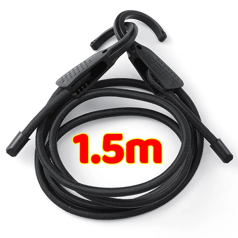 

Эластичные эластичные регулируемые банджи-шнуры, крючки, автомобильный крючок для белья, грузовая пряжка для багажа, веревка для путешествий на мотоцикле