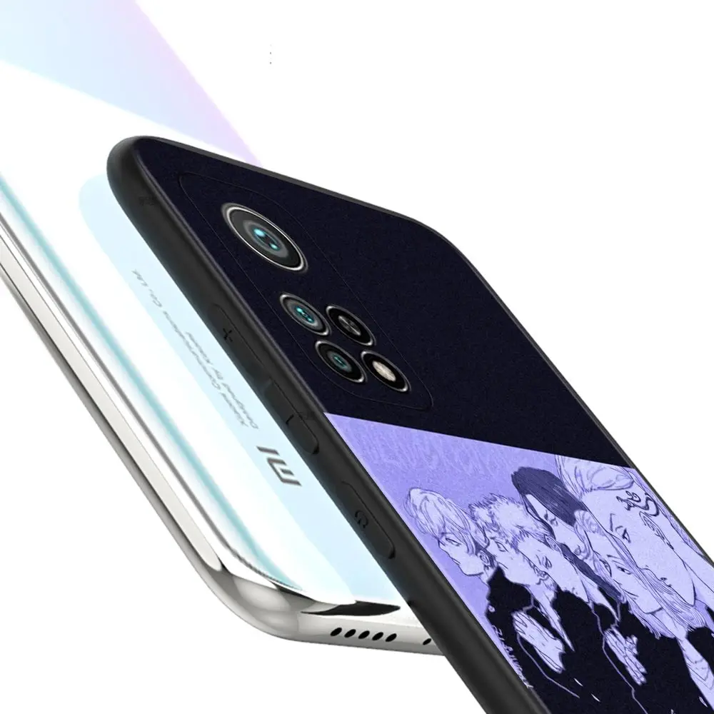 Чехол для Xiaomi Mi 12 10 10T Pro 5G 12X 11 Note 8 A2 Lite 9 SE 9T CC9E чехол с аниме мультяшными токийскими