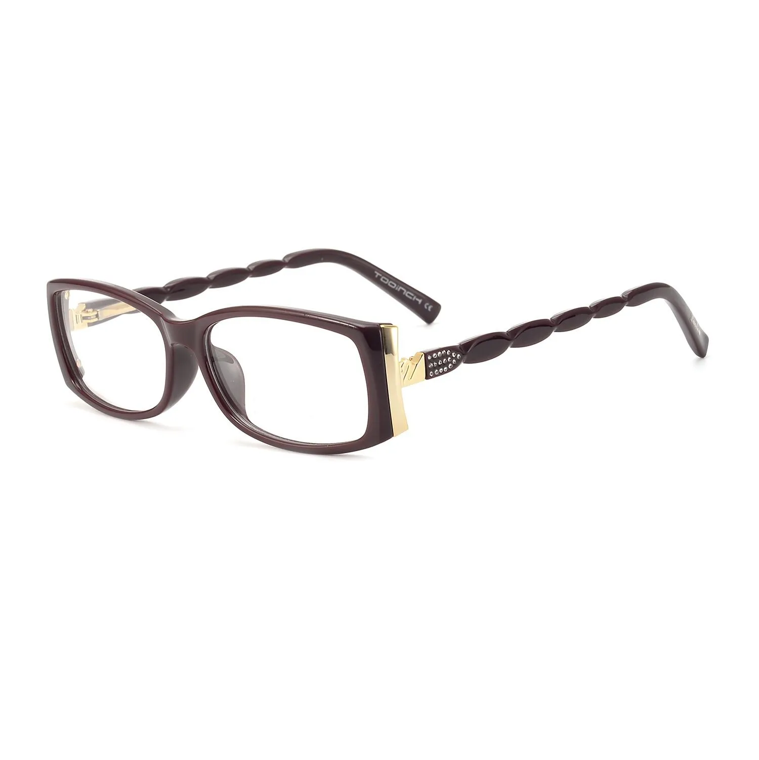 

Женские очки по рецепту, дизайнерская оправа, квадратная оправа, BR1062, персонализированные очки для чтения с конопляными дужками