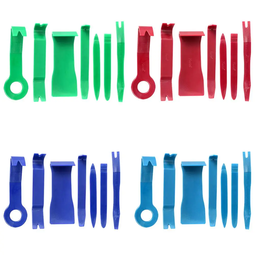 Инструмент для снятия автомобильного радиоприемника 7 шт. пластиковый зажим