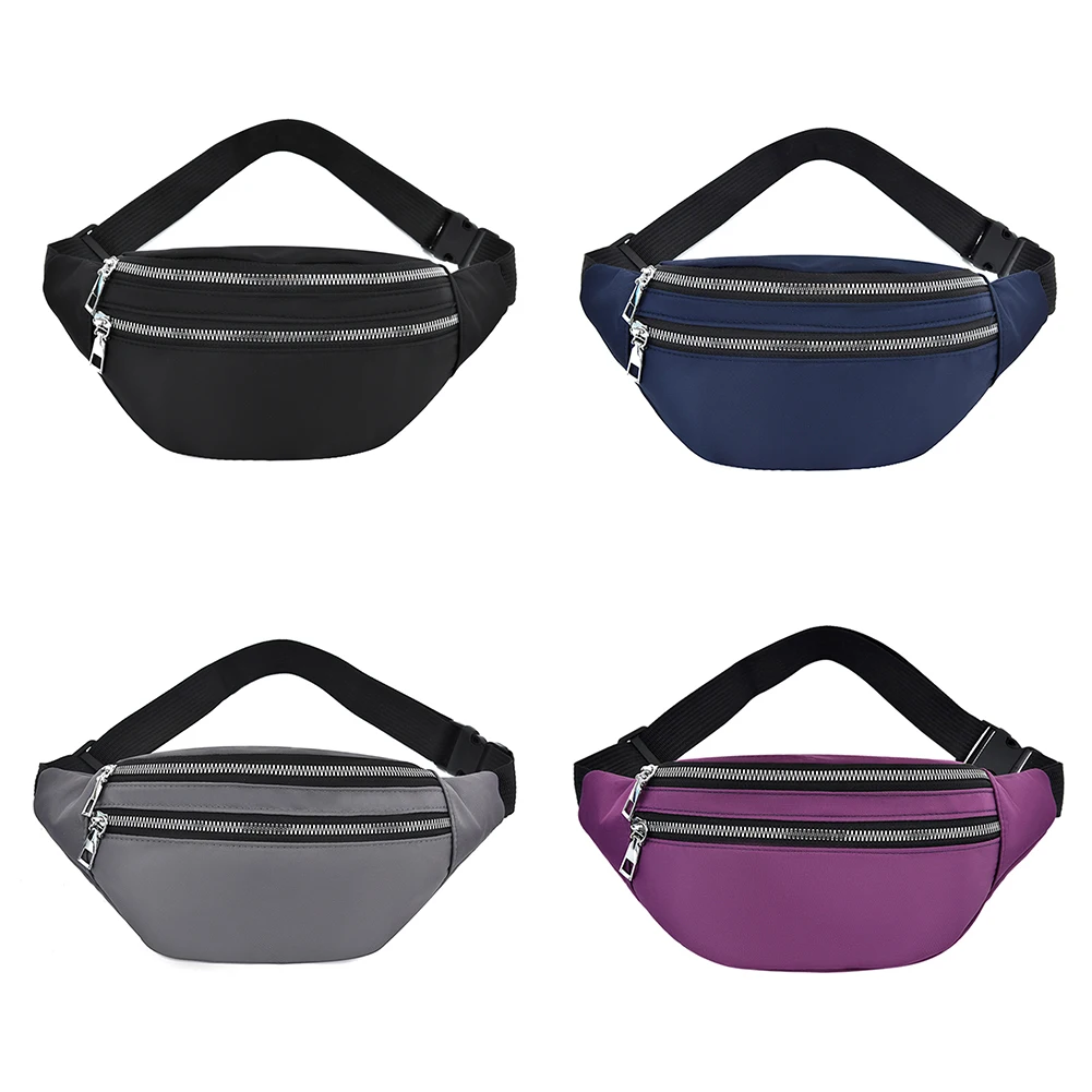 

Outdoor Sports Running Waist Bag with Multi Pockets Fanny Pack for Outdoor Activities Adjustable Belt Cycling Bum Bag