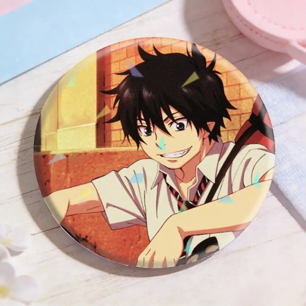 Фото Значки B-Blue Exorcist: нишевый дизайн, броши для рюкзаков, значки на лацканы, креативные аксессуары №2
