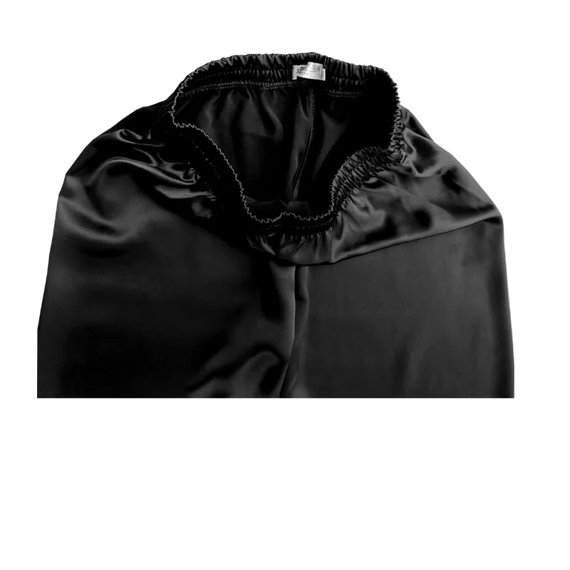 Атласные триацетатные весенне-летние женские прямые брюки темпераментные