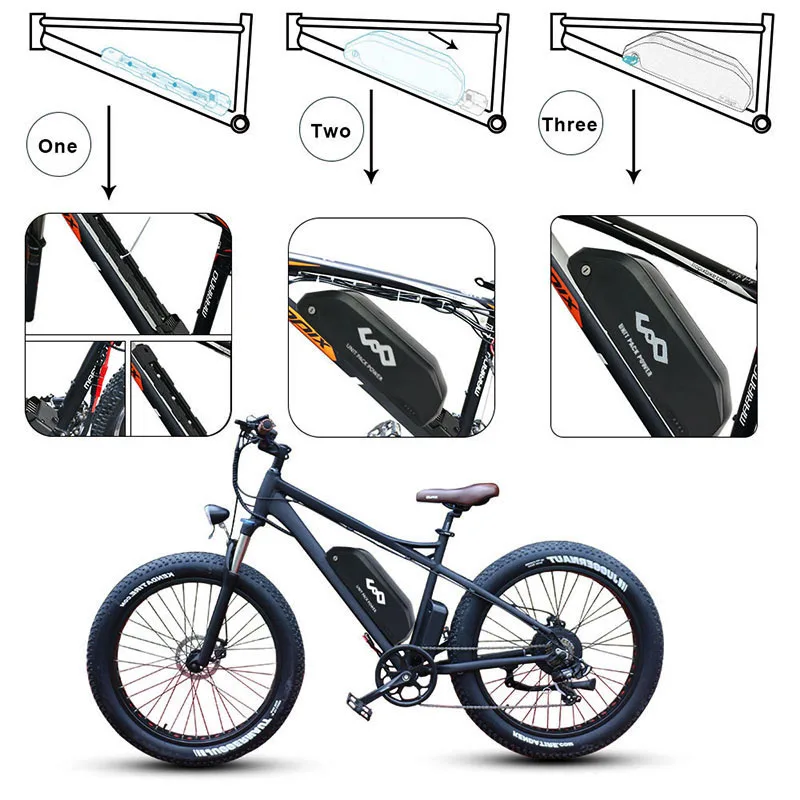 36 в 48 52 DIY Polly электрическая батарея для электровелосипеда с 21 Ач 17 5 15 2500 3000 3500 мА/ч