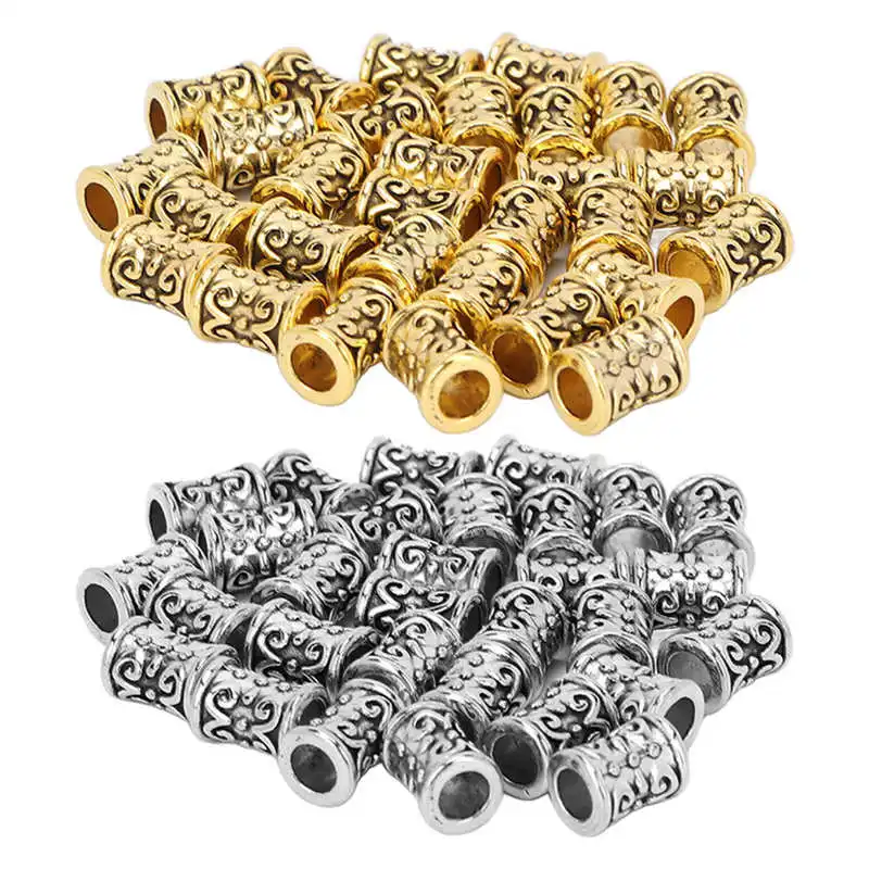 

Beard Tube Beads Hair Dreadlocks Beads for Hair Braiding
