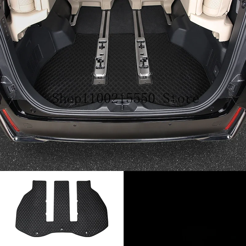 Кожаный коврик для Toyota Alphard Vellfire 40 Series 2024 задний багажник защита от грязи