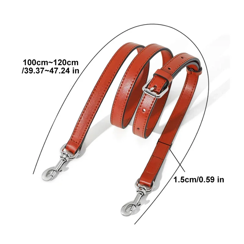 Ремешок из воловьей кожи для сумки 100-120 см