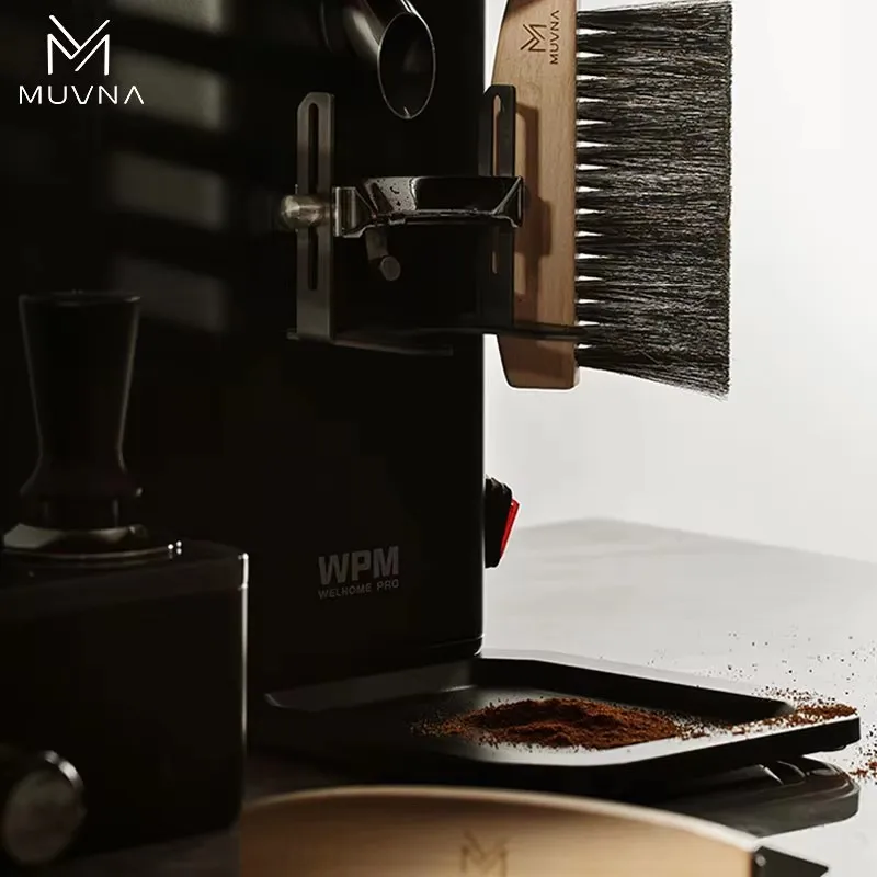 Набор чистящих щеток MUVNA для эспрессо щетка с деревянной ручкой и пылесборник