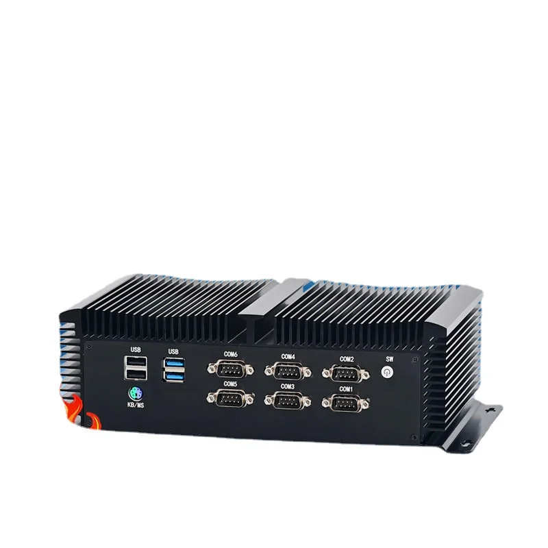 Core 10 поколение I5i7 узловой промышленный контроллер без вентилятора мини-компьютер 4G Двойная гигабитная сетевая карта 3hdmi