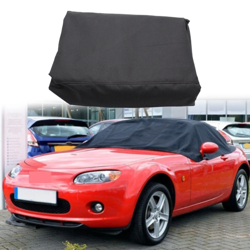 

Верхняя крышка капота на крыше Мягкий протектор на крыше для MX5 MK3 MK3.5 Водонепроницаемые чехлы J60F