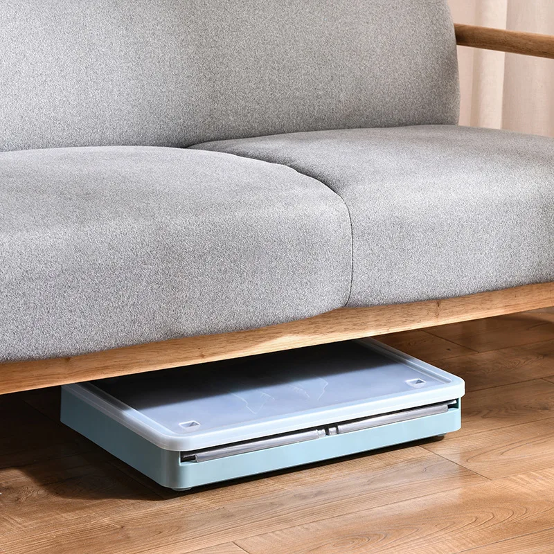 Купить Складная коробка для хранения с крышкой, многофункциональный пластиковый органайзер, шкаф-органайзер, контейнер для игрушек, книг, нот, авт...