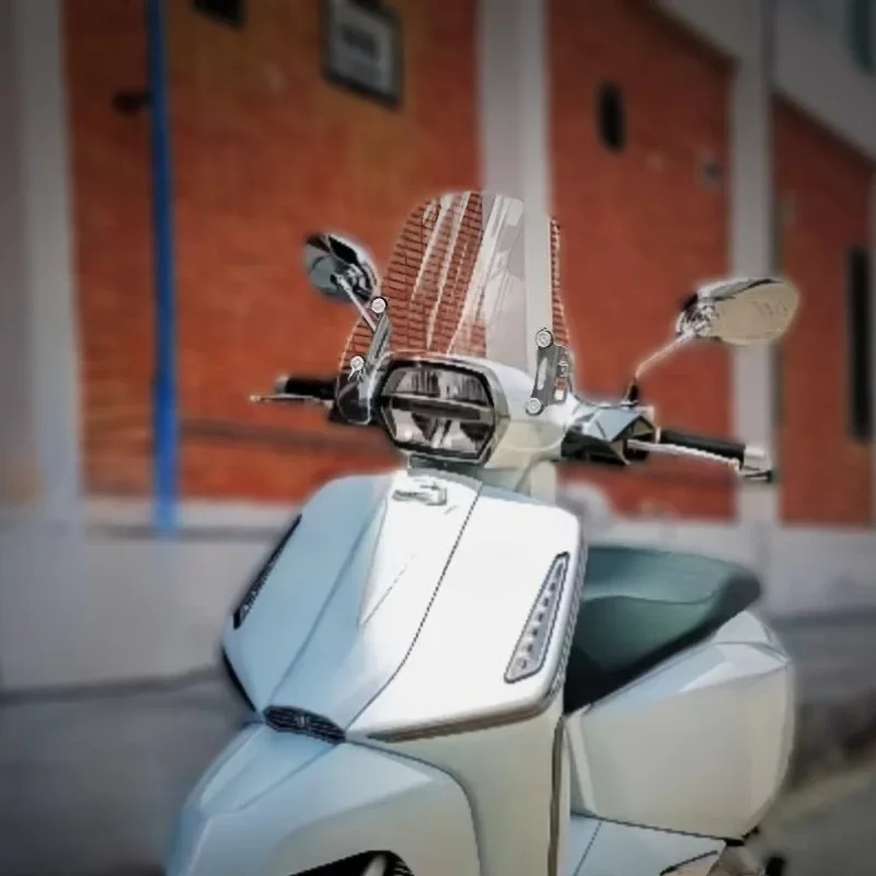 Фото Акриловое ветровое стекло для мотоциклов Lambretta X250 X300, защита от ветра, аксессуары №5