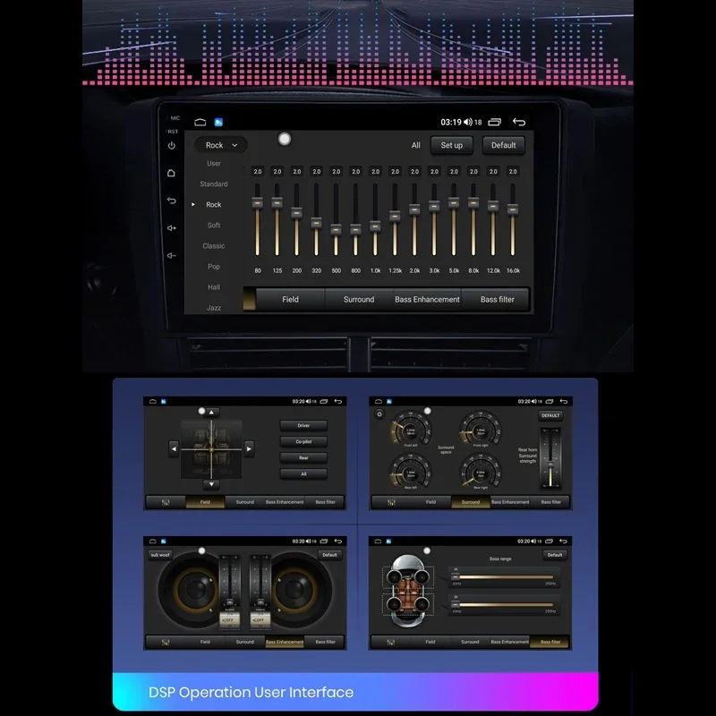 Idoing автомобильная стереосистема Android Radio Carplay медиаплеер для Jeep Wrangler 3 JK 2008-2010