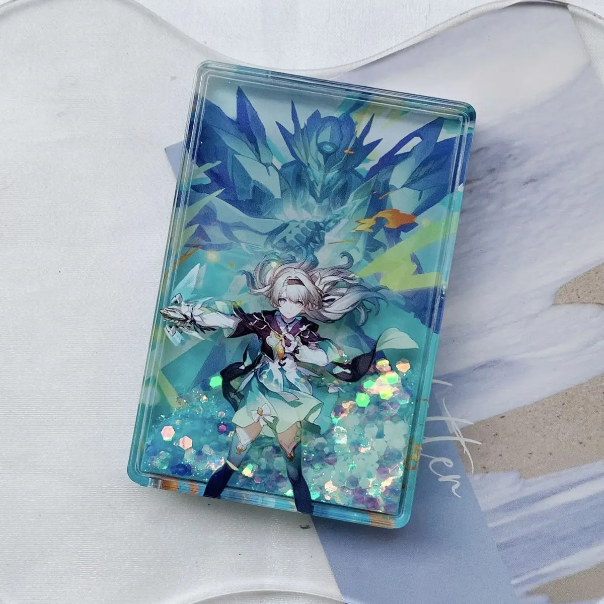 Аниме Honkai: Star Rail Firefly Quicand Mahjong акриловые украшения фигурки мультяшная модель