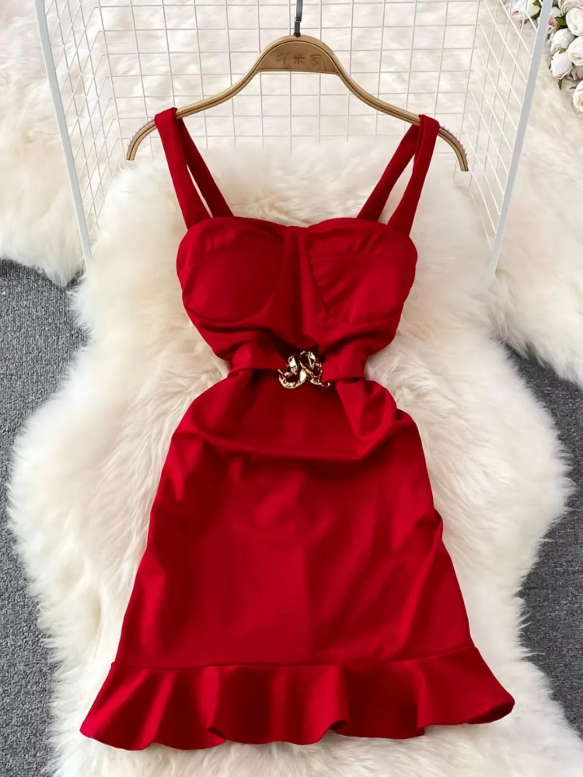 Модное оранжевое женское летнее платье без рукавов сексуальное мини-короткое с