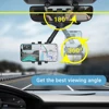 360° Rearview Mirror phone holders for a car Mount Mobile GPS Stand Adjustable Telescopic Support For Smart Cell Phone in Car 2