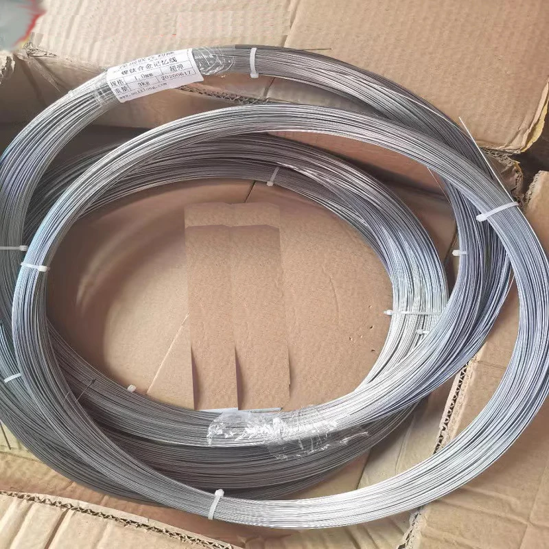 

1M Super Elastic Nickel Titanium Nitinol Alloy memory Wire 0.05/0.1/0.5 1.0/1.5mm White Color Shrimp Fishing Balance Magic Wire