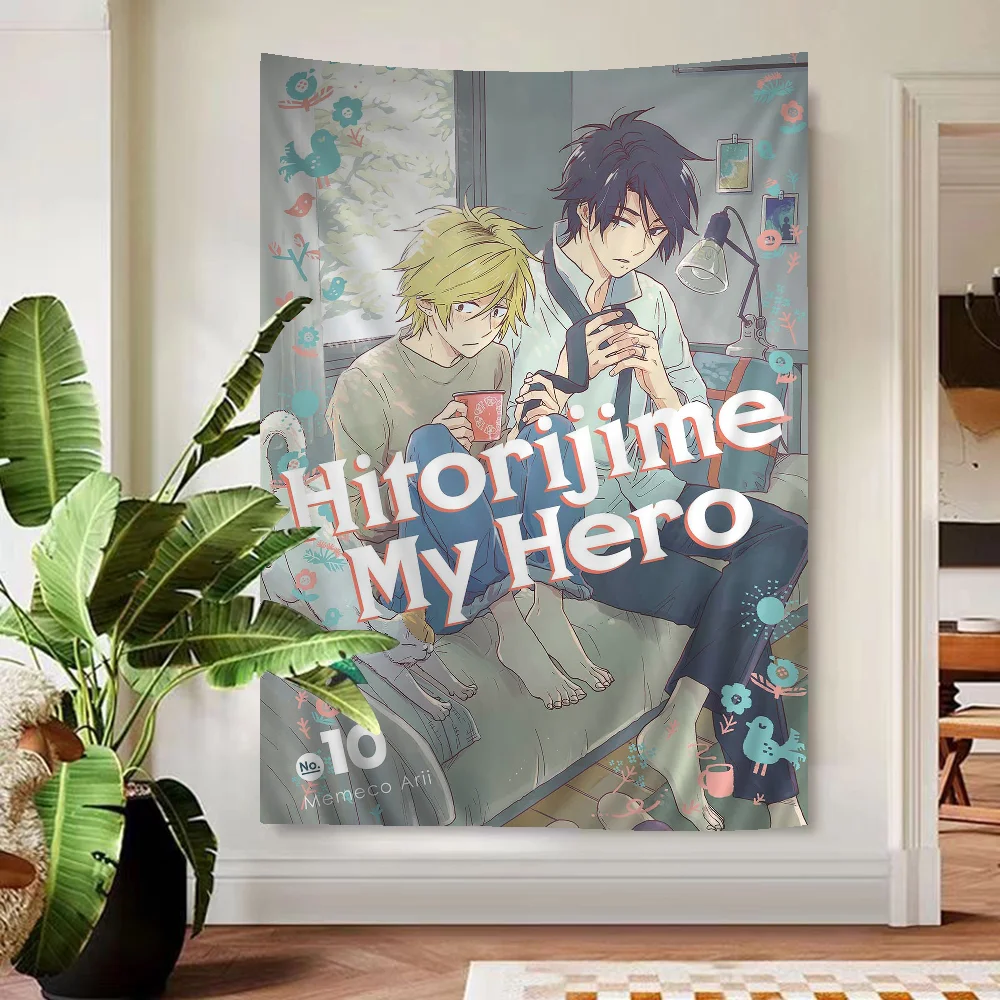 Hitorijime My Hero Printed Large Wall Tapestry Cheap Hippie Hanging Bohemian Tapestries Mandala Home Decor