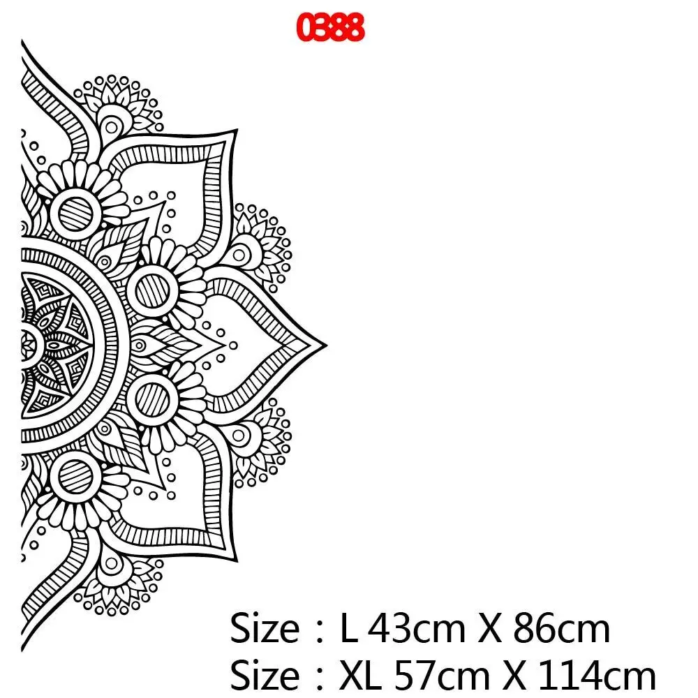 

Виниловая настенная наклейка mandala