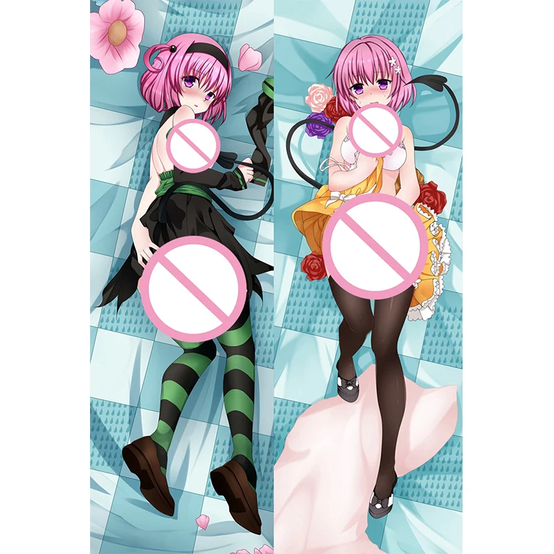 

To Love Ru Pillow Case Momo Belia Deviluke Dakimakura 59" Anime Hugging Body Pillow Moegirl Cartoon Pillowcase Otaku Pillows