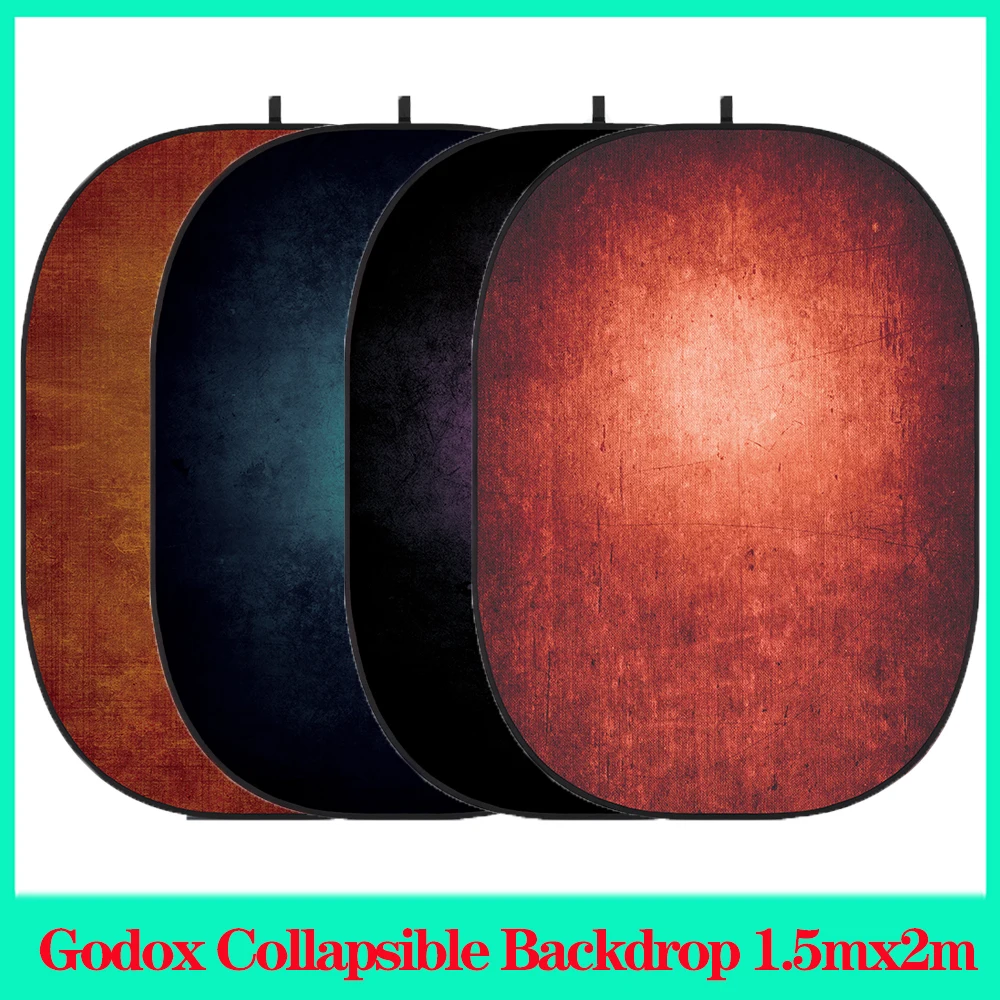 

Godox складной фон компактная портативная панель для профессиональных фотографий Аксессуары 1,5 м x 2 м складной отражатель