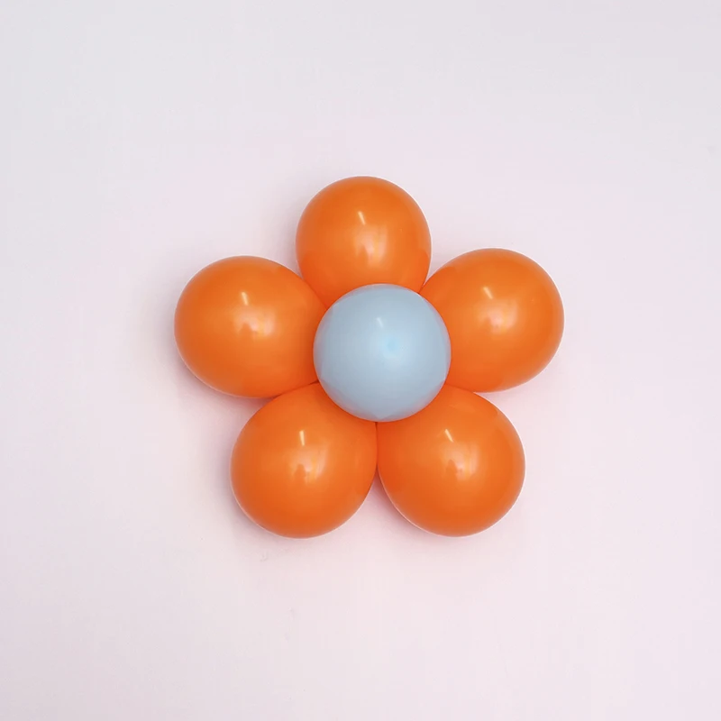 6/18 шт. лимонно-белые воздушные шары с ромашками в стиле бохо свадебный душ два