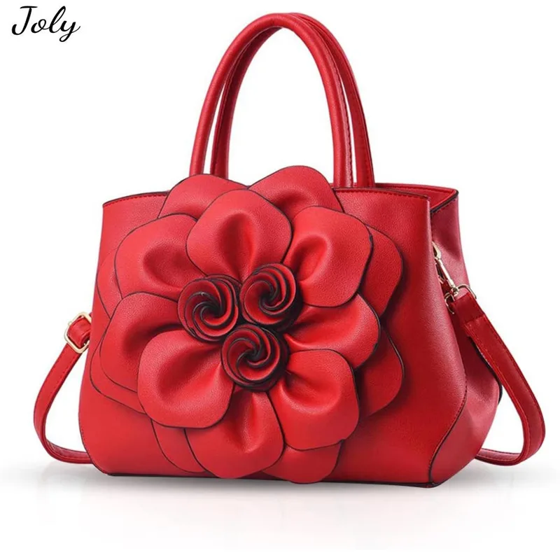

Trendy Woman Shoulder Bag Handbag Crossbody Bag Flower Pattern