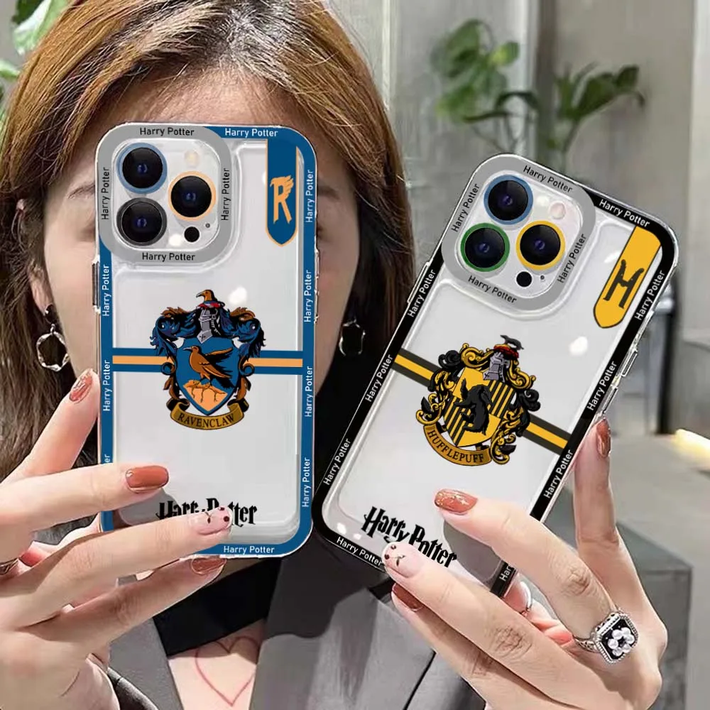 

Anime Harries Potters Phone Case For Xiaomi Redmi Note 12C 11 10 Pro Plus 10C 9A 9C 9T K30 K40 K50 K60 4G 5G Transparent Capa