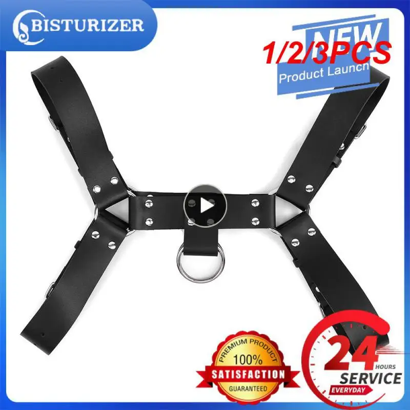 

1/2/3 шт., мужские регулируемые подвязки на грудь