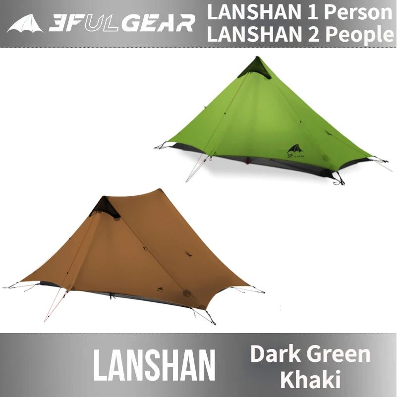 3F UL GEAR 2021 новейшая Lanshan1 neue версия 230 см Lanshan 2 ultraleiхт Кемпинг 3/4 сезон 15D Silnylon