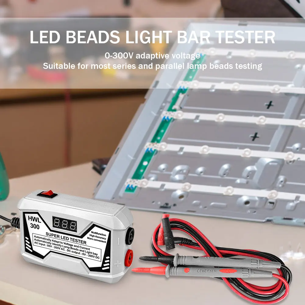 

LED Strips Bead Test Tool TV Backlight LED Lamp Tester Multipurpose LED Light Tester Digital Display Measurement Instruments